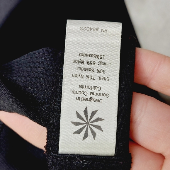 Athleta Back Athleisure Support Light Padded Sport Bra P6370 - Picture 4 of 5